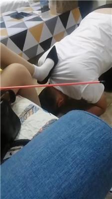 【天韵女皇】重度SP/高跟白袜碾压/踢裆 JS240727-5