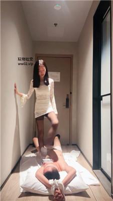 【萌萌】捆绑换多双鞋全体重踩踏/暴力踢踹 bf45584