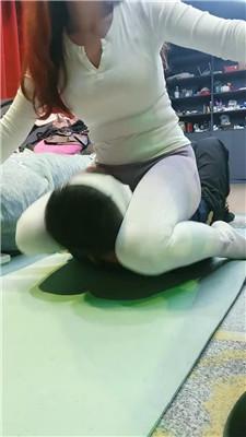 【咩祖】瑜伽裤S-强制闻棉袜/捆绑坐脸窒息 bf46047