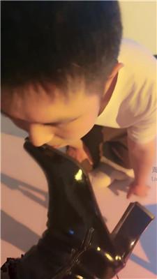 【灵灵小仙女】清理脏鞋底-袜子塞嘴 JS251210-6